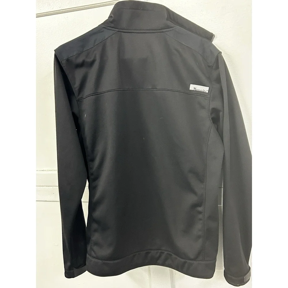 Moosejaw Black Technical Softshell Jacket - Men's Small -‎ Full Zip Gorpcore